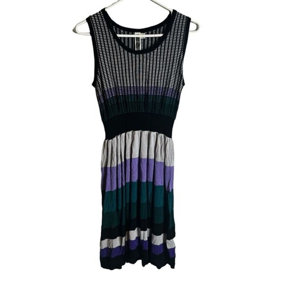 Julian Taylor  Purple and Green Dress size 14 - Picture 1 of 5